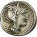 Moneta, Claudia, Denarius, Roma, AU(50-53), Srebro
