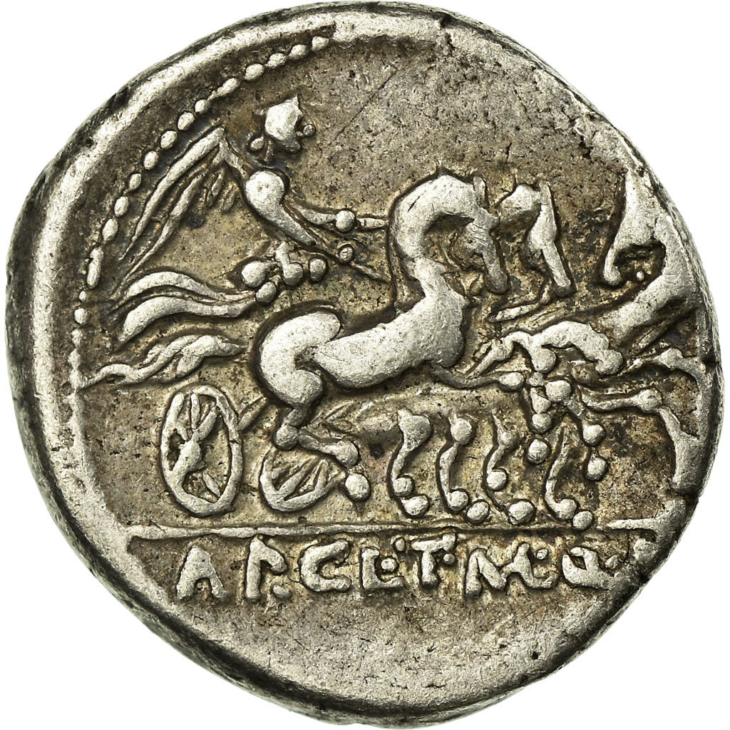 Moneta, Claudia, Denarius, Roma, AU(50-53), Srebro