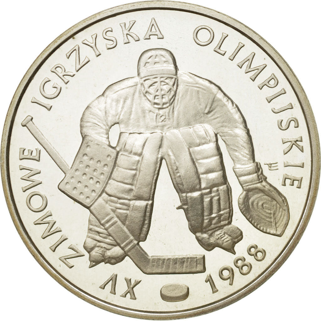 Moneda, Polonia, 500 Zlotych, 1987, Warsaw, SC, Plata, KM:172