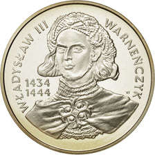 Coin, Poland, 200000 Zlotych, 1992, Warsaw, MS(65-70), Silver, KM:254