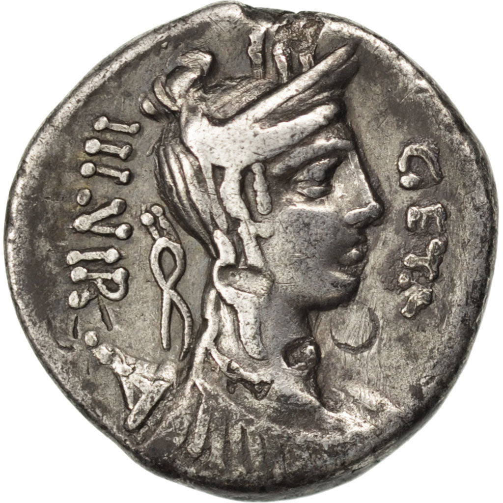 Hosidia, Denarius, AU(50-53), Silver, 3.60