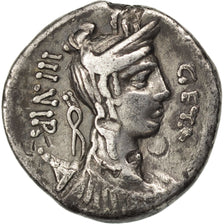 Hosidia, Denarius, AU(50-53), Silver, 3.60