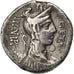Hosidia, Denarius, AU(50-53), Silver, 3.60