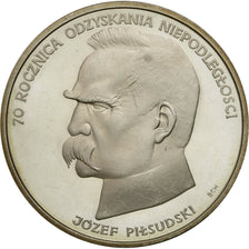 Moneda, Polonia, 50000 Zlotych, 1988, Warsaw, SC, Plata, KM:180