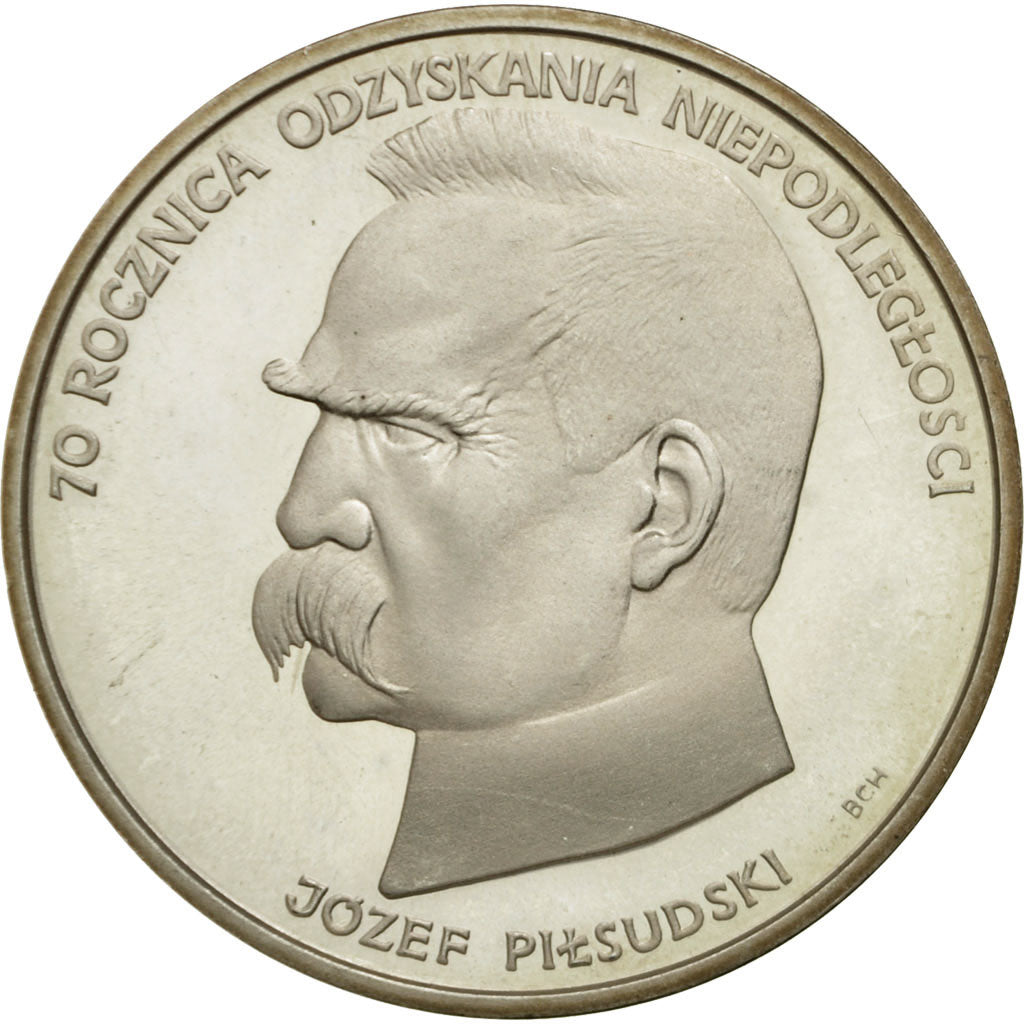 Moneta, Polska, 50000 Zlotych, 1988, Warsaw, MS(63), Srebro, KM:180