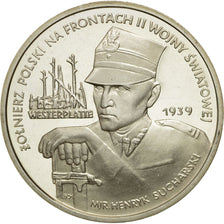 Coin, Poland, 5000 Zlotych, 1989, Warsaw, MS(63), Silver, KM:193
