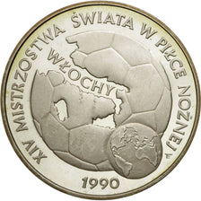Coin, Poland, 20000 Zlotych, 1989, Warsaw, MS(63), Silver, KM:223