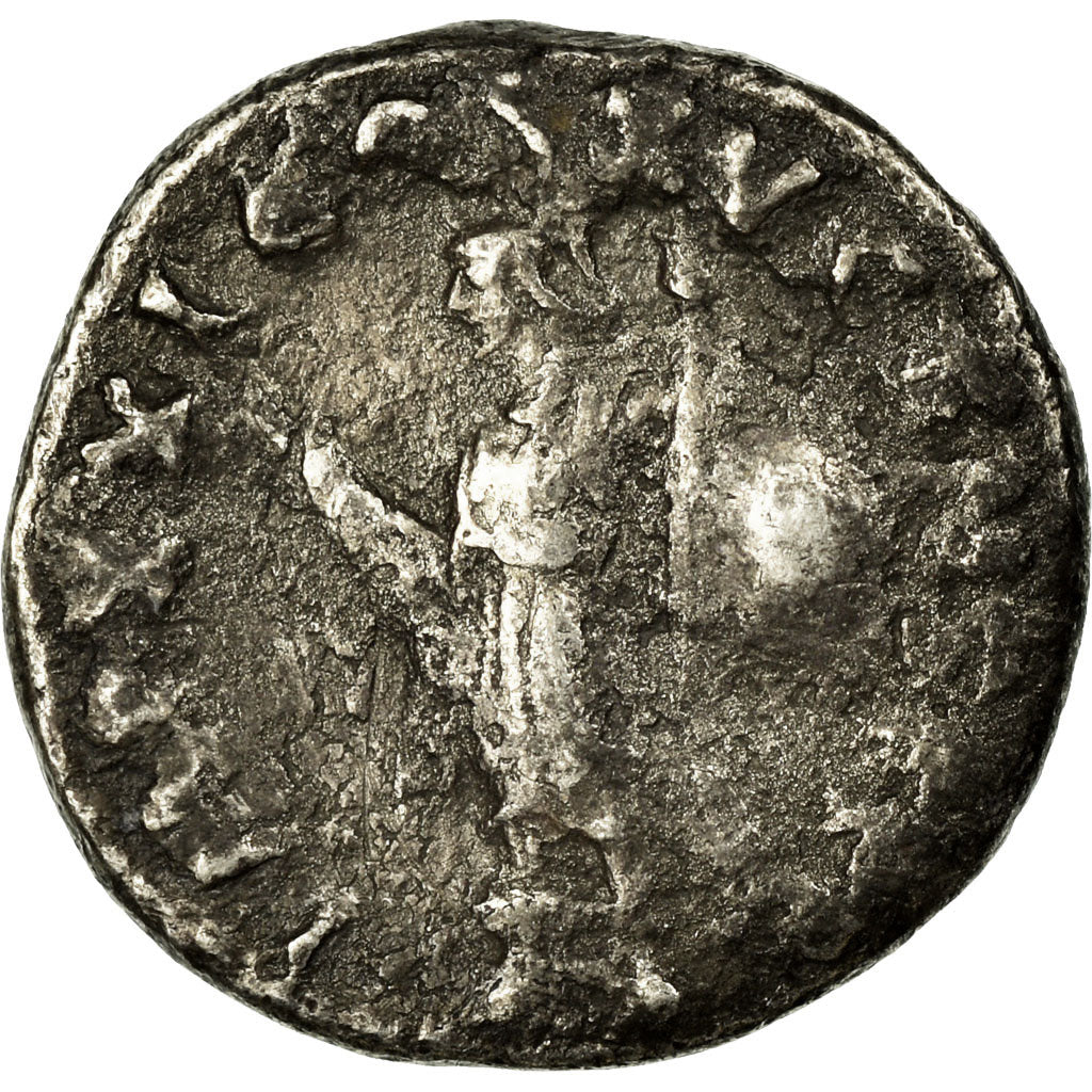 Moneta, Domitia, Denarius, VF(30-35), Srebro, Cohen:272