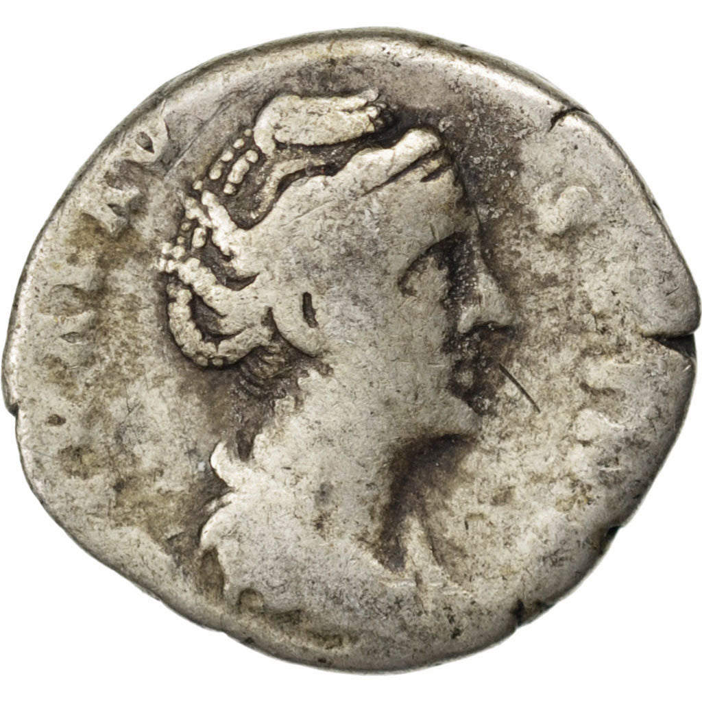 Faustina I, Denarius, F(12-15), Silver, Cohen #116, 2.90
