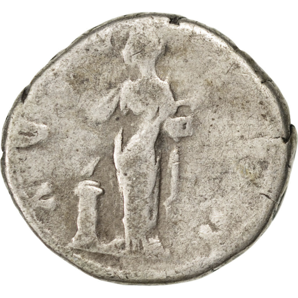 Faustina I, Denarius, F(12-15), Silver, Cohen #116, 2.90