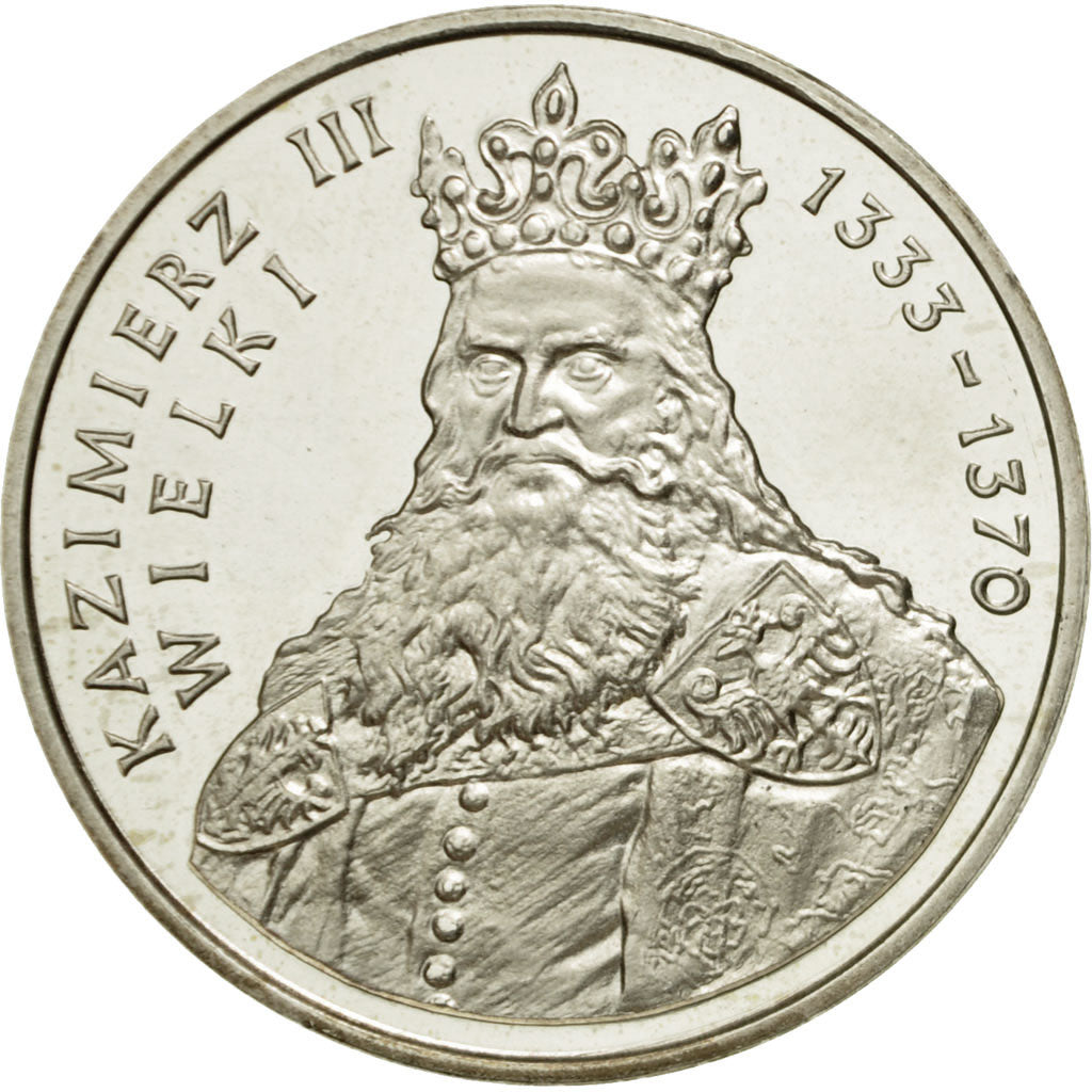 Coin, Poland, 500 Zlotych, 1987, Warsaw, MS(65-70), Silver, KM:173