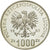 Moneda, Polonia, 1000 Zlotych, 1987, Warsaw, SC, Plata, KM:Pr565