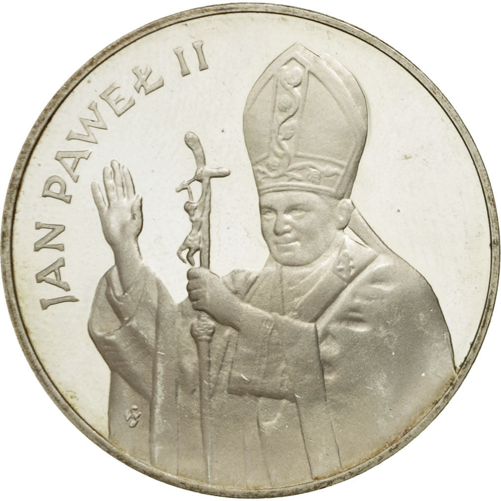 Monnaie, Pologne, 10000 Zlotych, 1987, Warsaw, SPL, Argent, KM:164