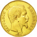 Moneta, Francia, Napoleon III, Napoléon III, 50 Francs, 1857, Paris, BB, Oro