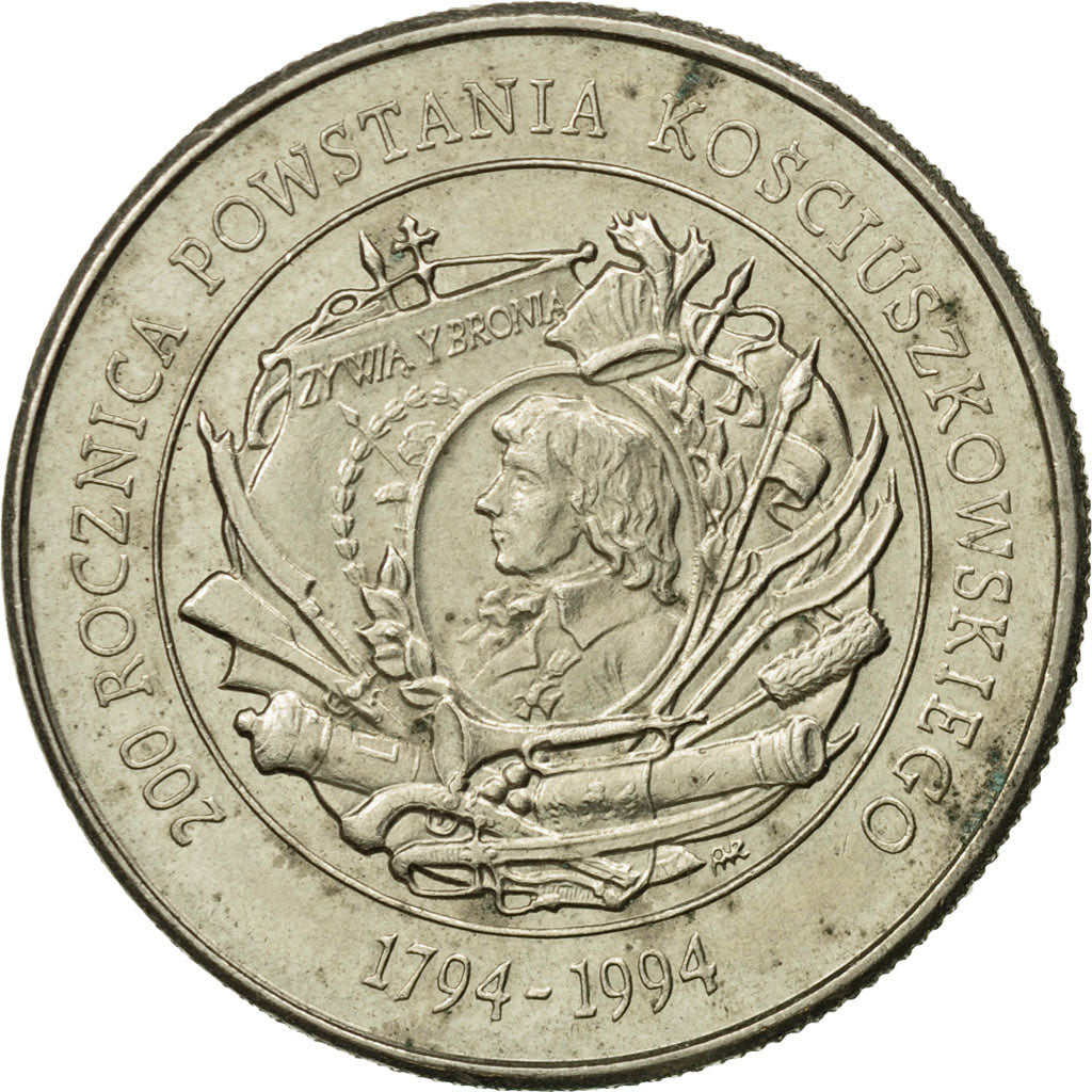 Coin, Poland, 20000 Zlotych, 1994, Warsaw, MS(63), Copper-nickel, KM:271