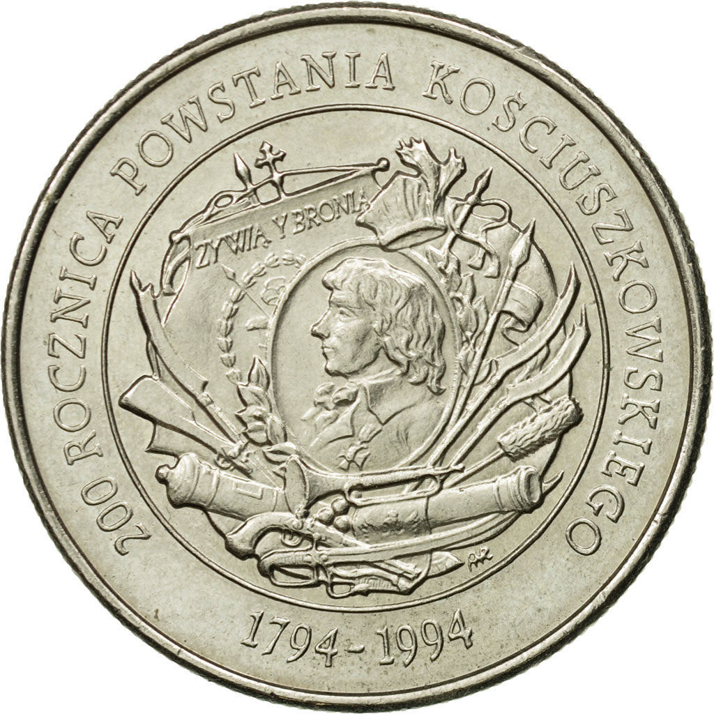 Coin, Poland, 20000 Zlotych, 1994, Warsaw, MS(63), Copper-nickel, KM:271