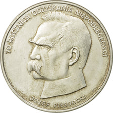 Coin, Poland, 50000 Zlotych, 1988, Warsaw, MS(63), Silver, KM:180