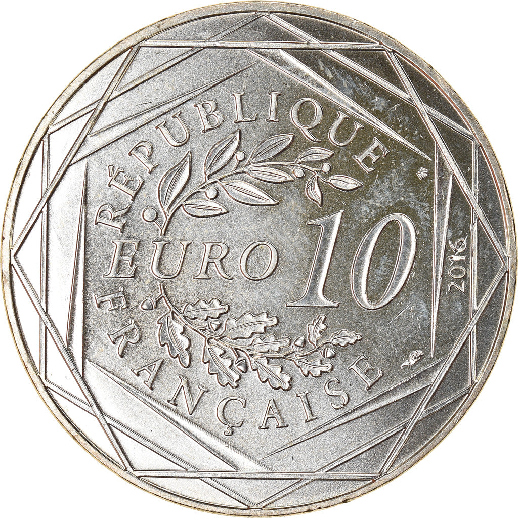 France, 10 Euro, Le Petit Prince au Mont Saint-Michel, 2016, Paris, MS(64)