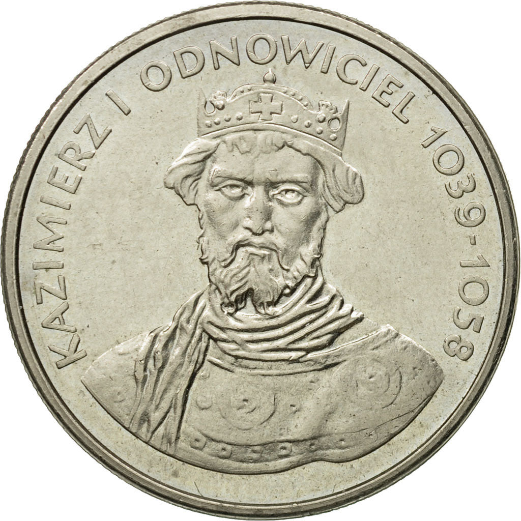 Coin, Poland, 50 Zlotych, 1980, Warsaw, AU(50-53), Copper-nickel, KM:117