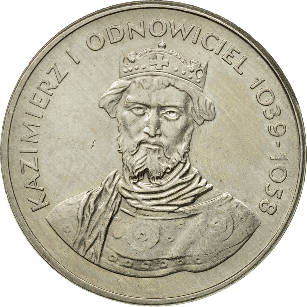 Moneta, Polska, 50 Zlotych, 1980, Warsaw, AU(50-53), Miedź-Nikiel, KM:117