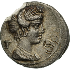 Münze, Plaetoria, Denarius, 69 BC, Rome, SS, Silber, Crawford:405/ 4a