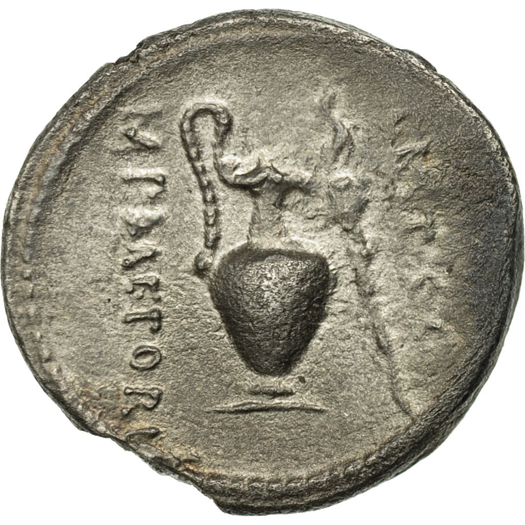 Münze, Plaetoria, Denarius, 69 BC, Rome, SS, Silber, Crawford:405/ 4a