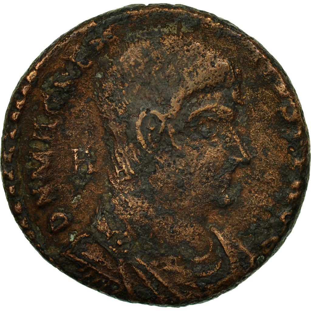 Moneta, Magnentius, Maiorina, AD 351-352, Lyons, MB, Rame, RIC:145