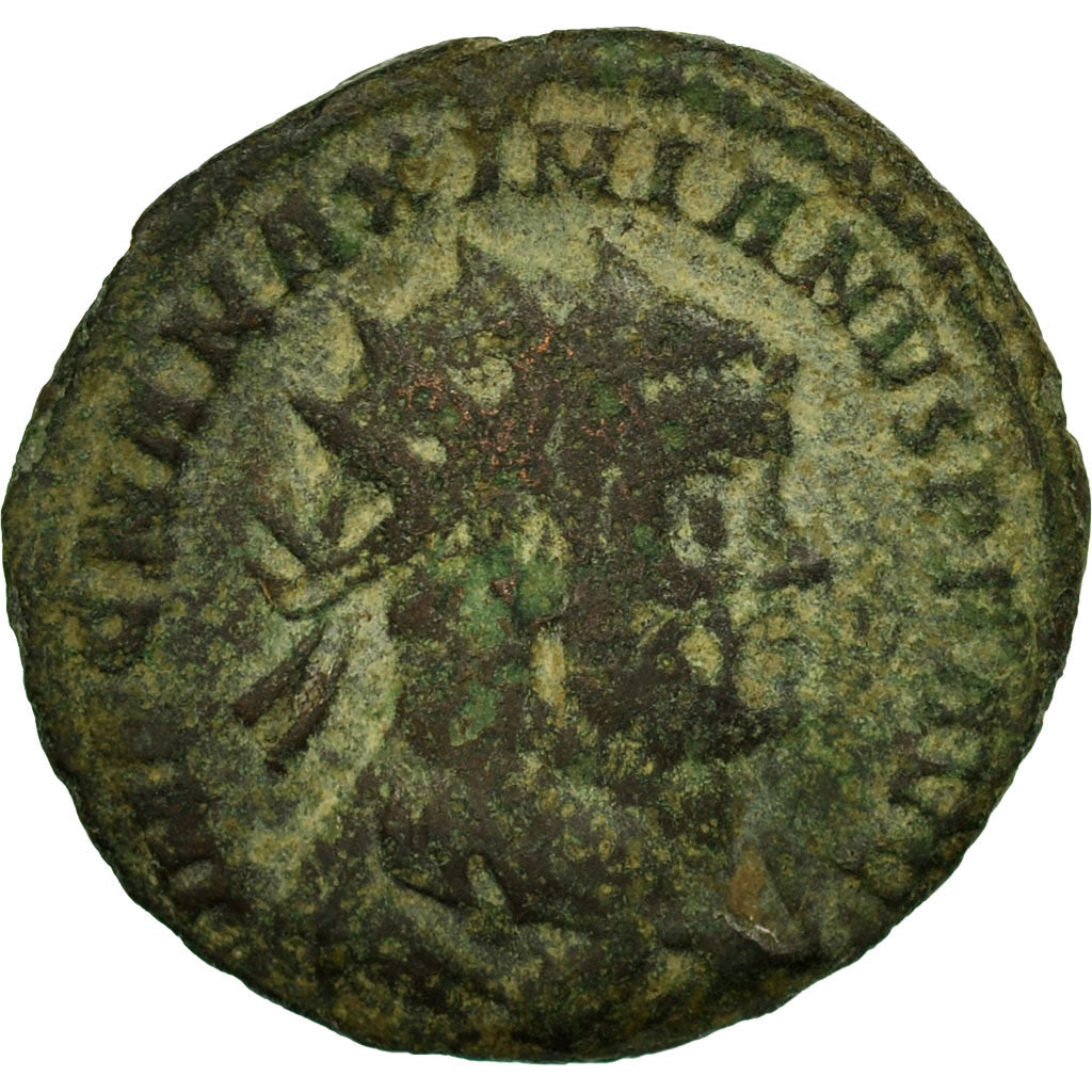Coin, Maximianus, Nummus, Ticinum, VF(30-35), Copper, RIC:38a