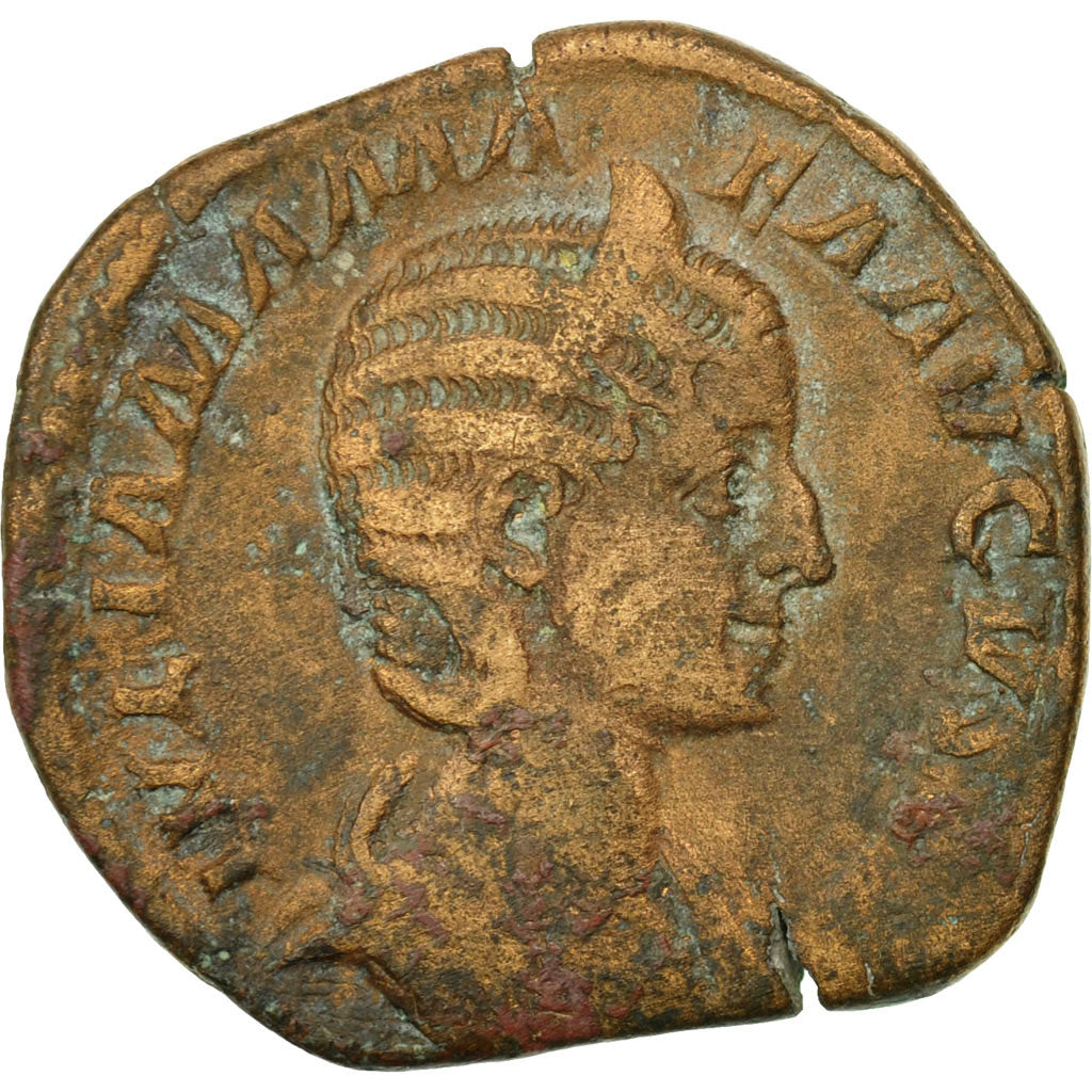 Coin, Julia Mamaea, Sestertius, Roma, VF(30-35), Copper, RIC:679
