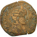 Coin, Julia Mamaea, Sestertius, Roma, VF(30-35), Copper, RIC:679
