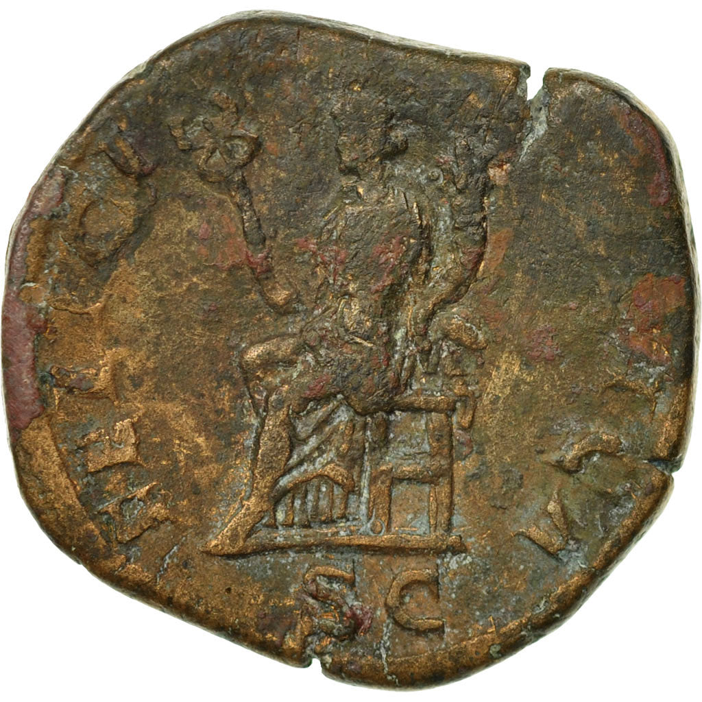 Coin, Julia Mamaea, Sestertius, Roma, VF(30-35), Copper, RIC:679