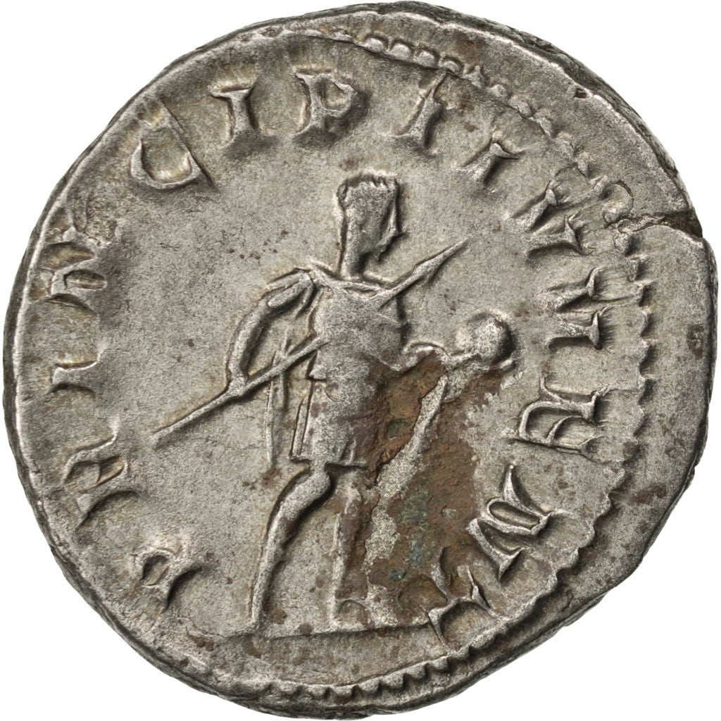 Coin, Philip II, Antoninianus, AU(50-53), Billon, Cohen:54