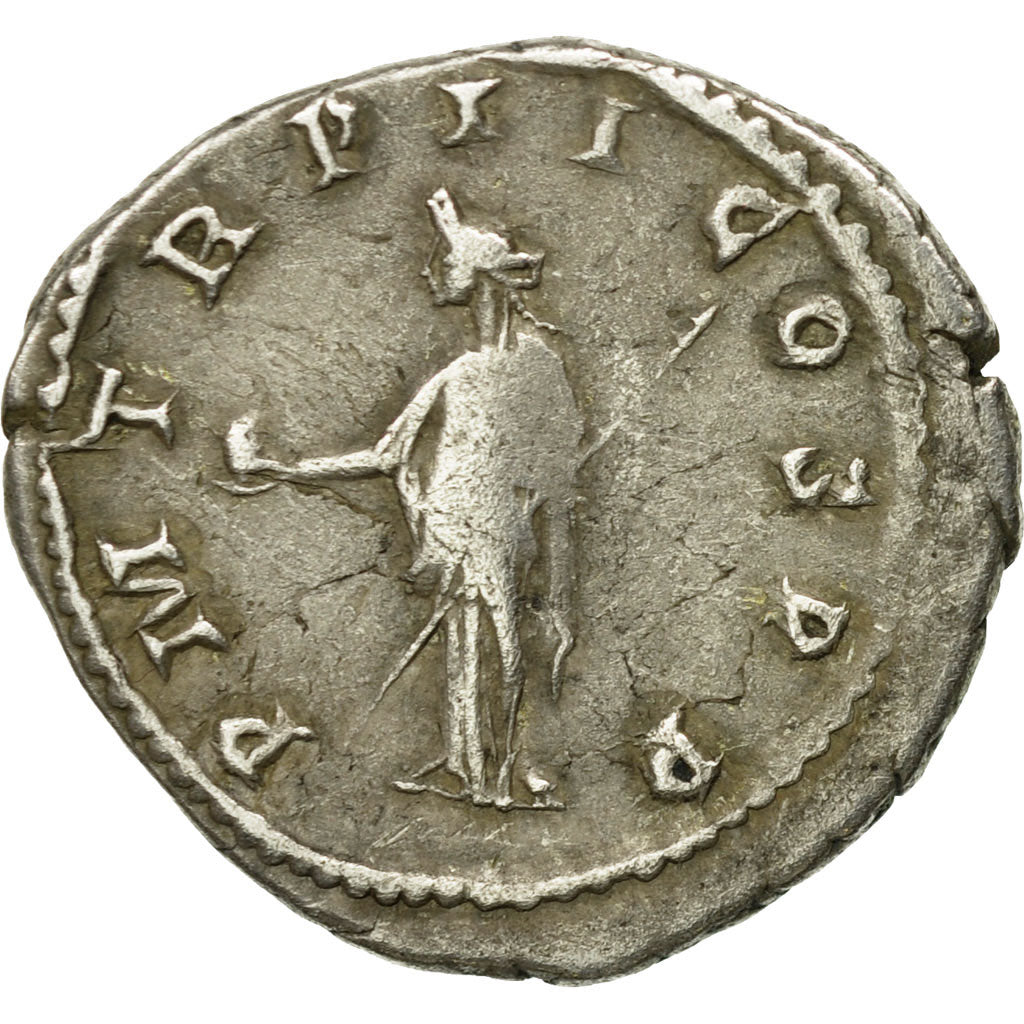 Monnaie, Gordien III, Antoninien, 238-244, Antioche, Très rare, TB+, Billon