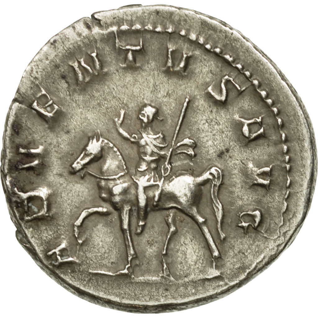 Munten, Traianus Decius, Antoninianus, 250, Rome, ZF+, Billon, RIC:11b