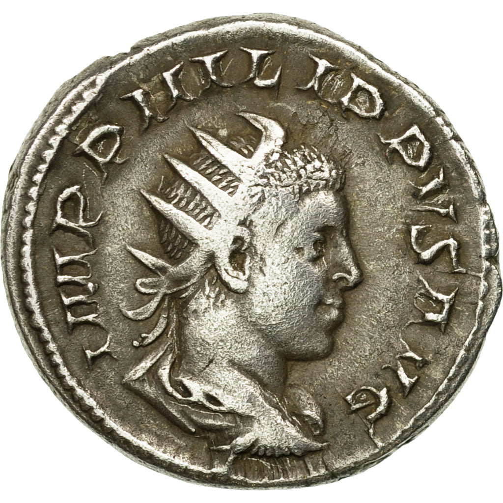 Moneta, Philip II, Antoninianus, 248, Rome, BB, Biglione, RIC:224