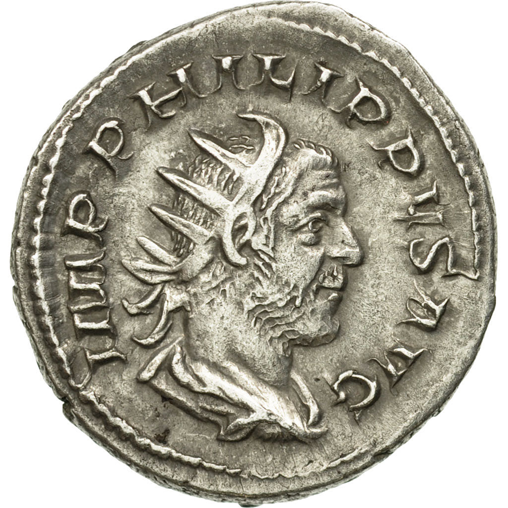 Moneta, Philip I, Antoninianus, 244-247, Rome, BB+, Biglione, RIC:60