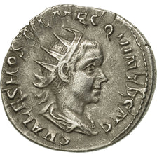 Moneta, Hostilian, Antoninianus, 251, Rome, BB+, Biglione, RIC:176