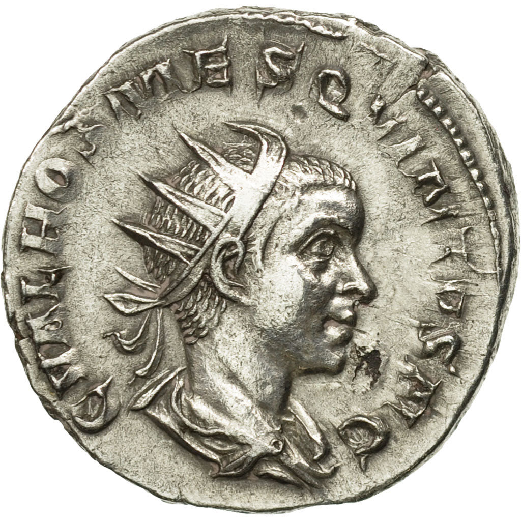 Moneta, Hostilian, Antoninianus, 251, Rome, SPL-, Biglione, RIC:176