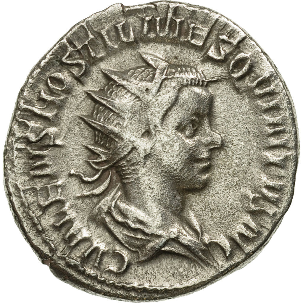 Münze, Hostilian, Antoninianus, 251, Rome, SS+, Billon, RIC:177b