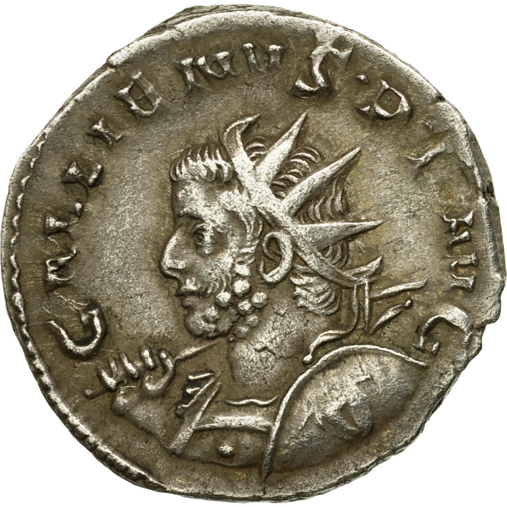 Moneta, Gallienus, Antoninianus, 253-254, Trier or Cologne, BB+, Biglione