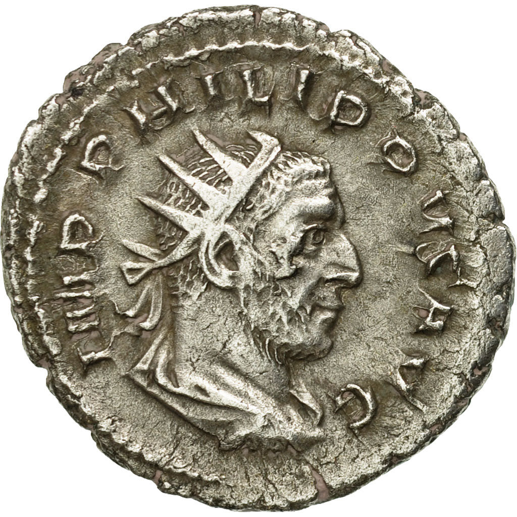Munten, Philippus I Arabs, Antoninianus, 244-247, Rome, ZF+, Billon, RIC:3