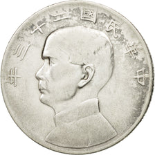 Coin, CHINA, REPUBLIC OF, Dollar, Yuan, 1934, EF(40-45), Silver, KM:345