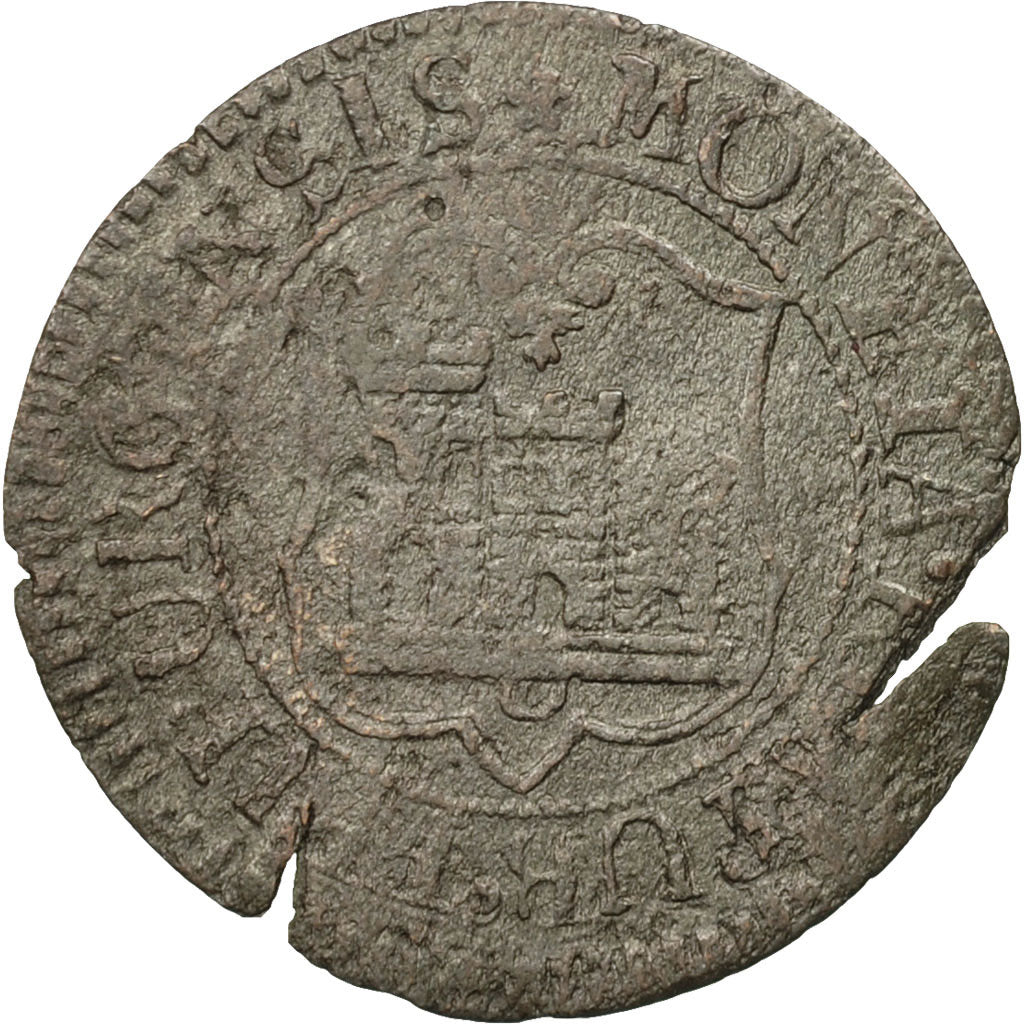 Moneta, CANTONI SVIZZERI, FREIBURG, 1/2 Kreuzer, Vierer, 1738, B, Biglione