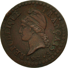 Munten, Frankrijk, Dupré, Centime, AN 6, Paris, ZF+, Bronze, KM:646, Gadoury:76