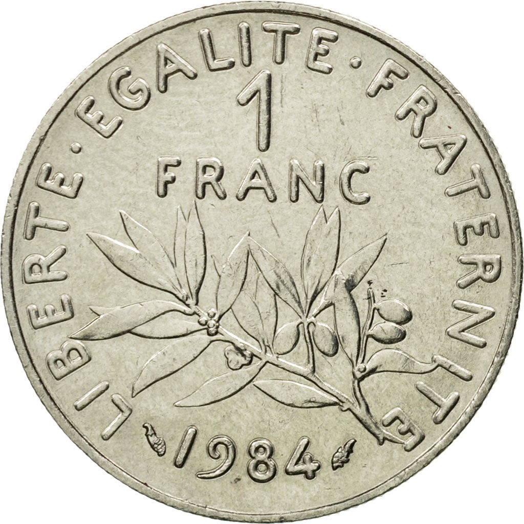 Monnaie, France, Semeuse, Franc, 1984, Paris, SUP, Nickel, Gadoury:474, KM:925.1