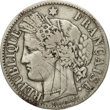 Monnaie, France, Cérès, 2 Francs, 1887, Paris, TB+, Argent, Gadoury:530a
