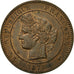 Monnaie, France, Cérès, 10 Centimes, 1871, Paris, SUP, Bronze, Gadoury:265