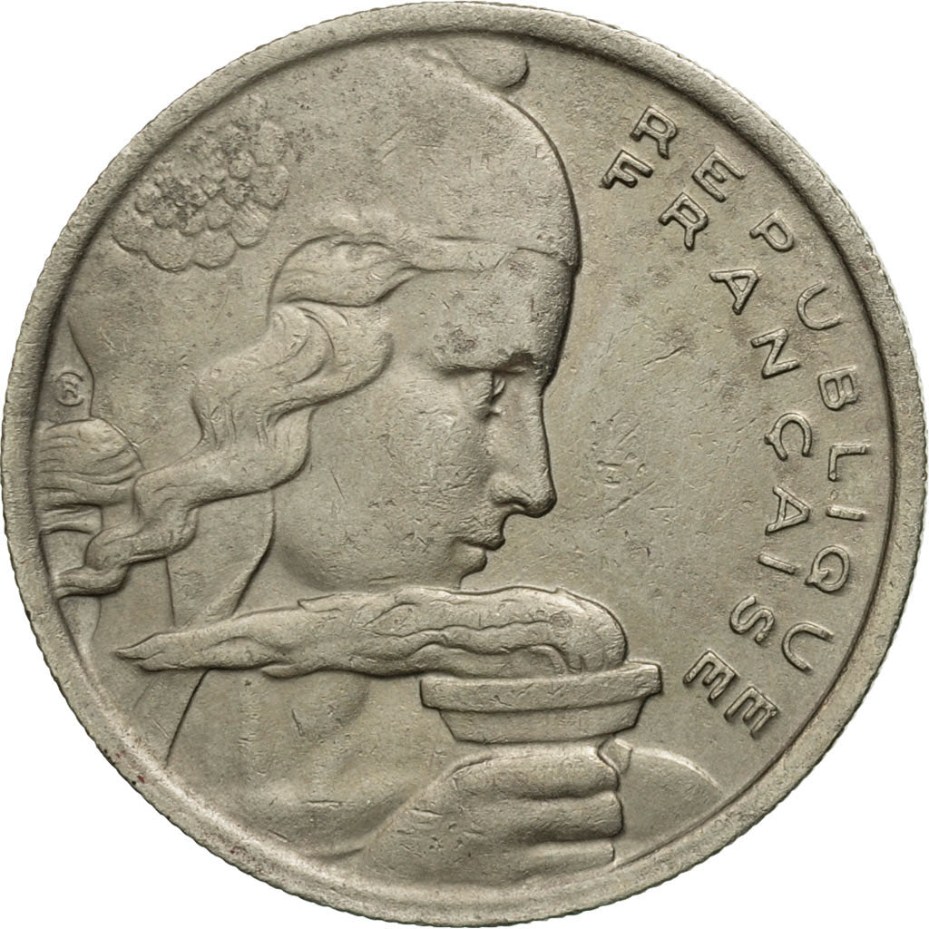 Moneda, Francia, Cochet, 100 Francs, 1958, Paris, MBC, Cobre - níquel