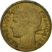 Moneta, Francia, Morlon, Franc, 1935, Paris, MB+, Alluminio-bronzo, KM:885
