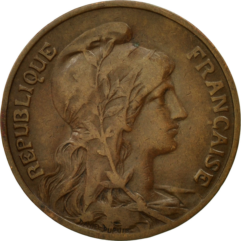 Coin, France, Dupuis, 10 Centimes, 1904, Paris, EF(40-45), Bronze, KM:843